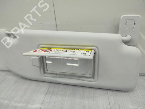 Right sun visor PEUGEOT 208 I (CA_, CC_) 1.6 HDi / BlueHDi 75 | BP23707137I2