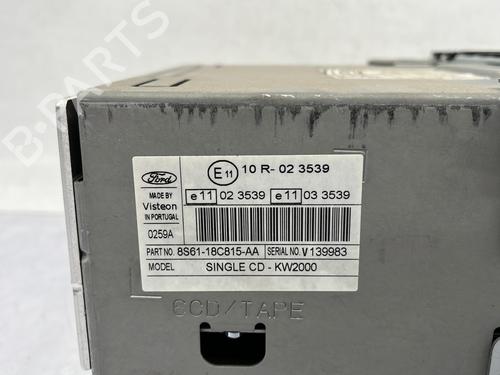 Radio FORD FUSION (JU_) 1.6 TDCi | BP26526313E6 