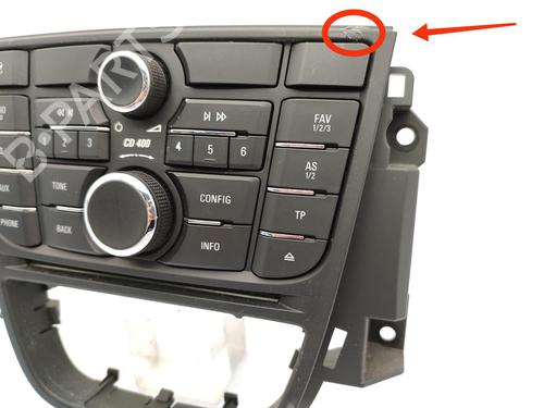 Switch OPEL ASTRA J (P10) 1.3 CDTI (68) | BP23741296I30 - Image 5