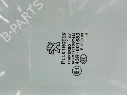 Used Rear right door window PEUGEOT 208 I (CA_, CC_) 1.6 HDi / BlueHDi 75 (75 hp) 23710390