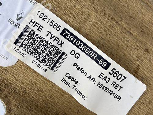 Interior roof RENAULT KADJAR (HA_, HL_) 1.3 TCe 160 (HLNC) | BP32404259I12 