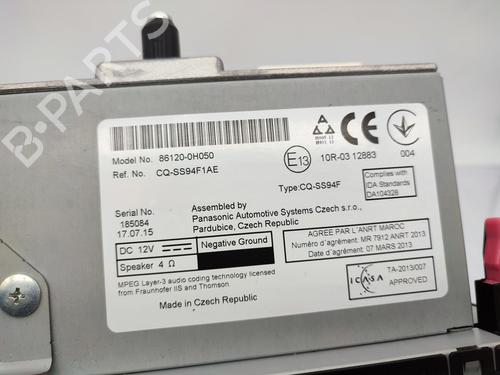 Radio PEUGEOT 108 1.0 VTi | BP23718893E6 - Image 3