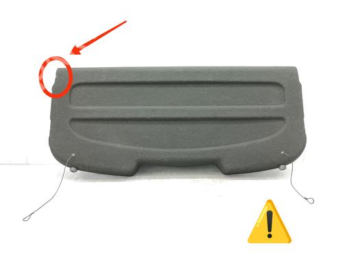 Rear parcel shelf FORD FIESTA VI (CB1, CCN) 1.25 | BP23754155C85  - Image 5