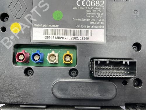 Display monitor RENAULT CLIO III (BR0/1, CR0/1) 1.5 dCi | BP23680784C48 