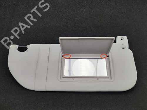 Right sun visor CITROËN C3 II (SC_) 1.6 BlueHDi 75 | BP23739029I2 - Image 6