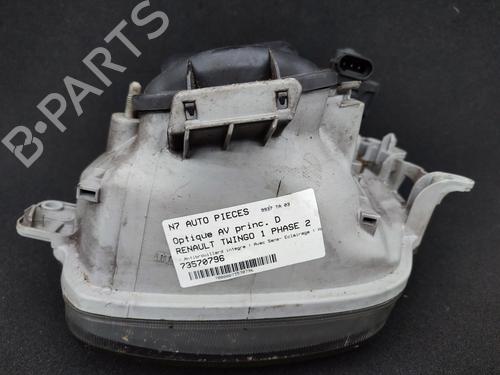 Used Right headlight RENAULT TWINGO I (C06_) 1.2 (C066, C068) (58 hp) 23730573