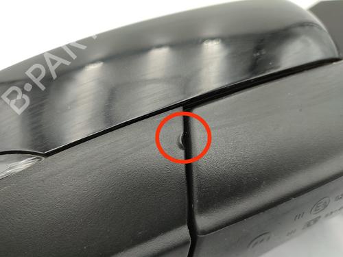Right mirror VW POLO V (6R1, 6C1) 1.2 TSI 16V | BP23742546C27 