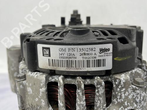 Alternator OPEL INSIGNIA A (G09) 2.0 CDTI (68) | BP31572528M7