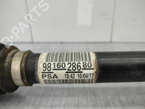 Used Right front driveshaft Right front driveshaft PEUGEOT 208 I (CA_, CC_) 1.6 BlueHDi 100 (100 hp) 23723236 23723236
