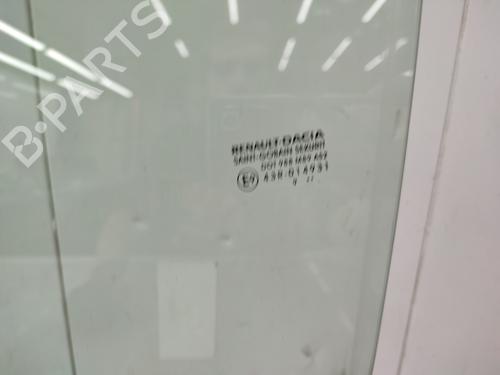Front left door window DACIA SANDERO II 1.5 Blue dCi 95 (B8JL) | BP27485499C18