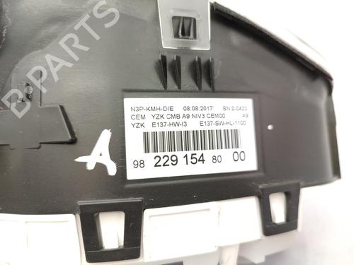 Instrument cluster PEUGEOT 208 I (CA_, CC_) 1.6 BlueHDi 100 | BP23728448C47 