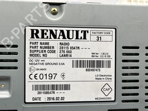 Radio RENAULT KADJAR (HA_, HL_) 1.5 dCi 110 (HLA3) | BP33040989E6  - Image 5