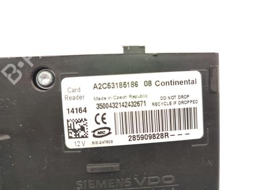 Used Card reader Card reader RENAULT SCÉNIC III (JZ0/1_) 1.5 dCi (110 hp) 23741793 23741793