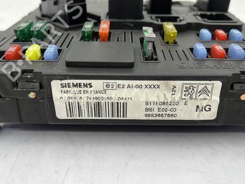 Electronic module PEUGEOT 206 Hatchback (2A/C) 1.4 HDi eco 70 | BP28538275M83 