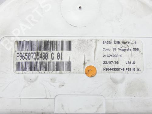 Used Instrument cluster Instrument cluster CITROËN C3 I (FC_, FN_) 1.4 16V HDi (90 hp) 23688434 23688434