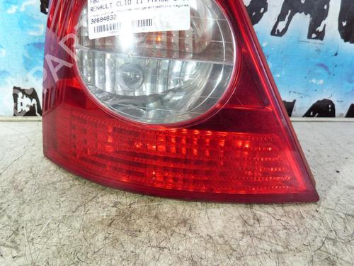 Used Left taillight RENAULT CLIO II (BB_, CB_) 1.5 dCi (B/CB07) (65 hp) 23689134