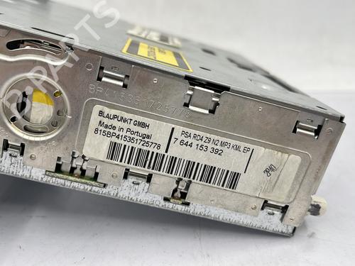 Radio PEUGEOT 607 (9D, 9U) 2.2 16V | BP28375580E6 