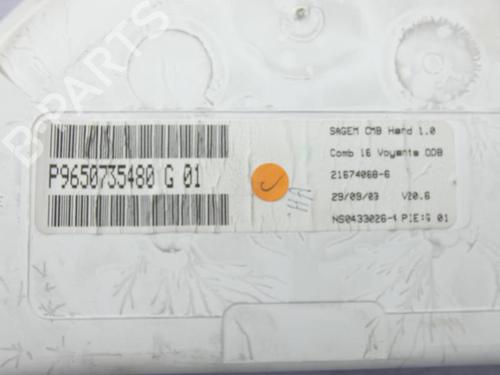 Instrument cluster CITROËN C3 I (FC_, FN_) 1.4 HDi | BP23673486C47 