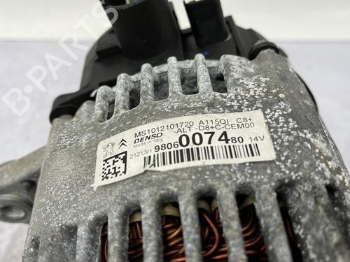 Alternator PEUGEOT 2008 I (CU_) 1.2 VTi | BP23759477M7  - Image 7
