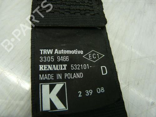 Used Front right seatbelt Front right seatbelt RENAULT TWINGO II (CN0_) 1.5 dCi (CN0E) (64 hp) 23693113 23693113