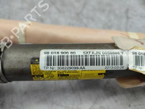Right curtain airbag CITROËN DS4 (NX_) 2.0 HDi 165 | BP23708635C12 