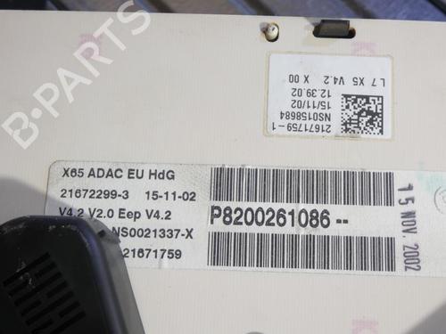 Used Instrument cluster Instrument cluster RENAULT CLIO II (BB_, CB_) 1.5 dCi (B/CB08) (82 hp) 23697372 23697372