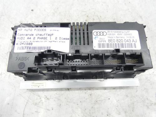 Climate control AUDI A4 B7 (8EC) 2.0 TDI 16V | BP23694721I5  - Image 5