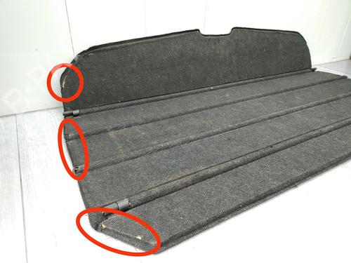 Rear parcel shelf PEUGEOT 307 Break (3E) 2.0 HDI 90 | BP23679544C85 