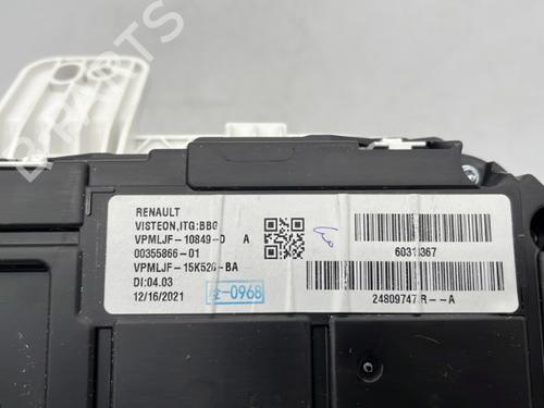 Used Instrument cluster Instrument cluster DACIA SPRING EV (B6M1) (45 hp) 23751184 23751184