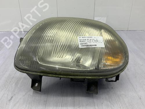 Venstre forlygte RENAULT CLIO II (BB_, CB_) 1.2 (BB0A, BB0F, BB10, BB1K, BB28, BB2D, BB2H, CB0A,... (58 hp) 23702398