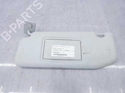 Used Left sun visor PEUGEOT 208 I (CA_, CC_) 1.6 BlueHDi 100 (100 hp) 23697784