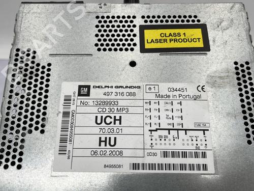 Radio OPEL ASTRA H (A04)  | BP24505291E6 