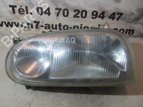 Used Left headlight VW GOLF III (1H1) 1.8 (90 hp) 23680938