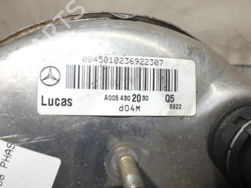 Servo brake MERCEDES-BENZ A-CLASS (W168) A 170 CDI (168.008) | BP23668210M42 