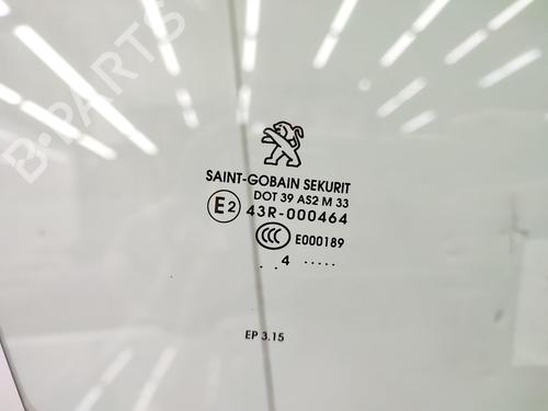 Front right door window PEUGEOT 2008 I (CU_) 1.6 HDi | BP23709958C19 