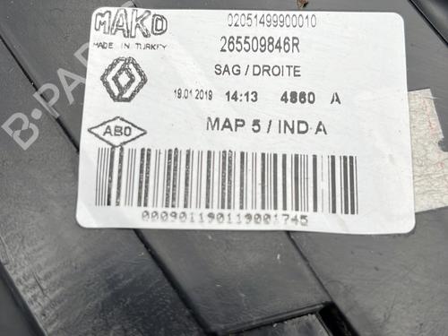 Right taillight RENAULT CLIO IV (BH_) 0.9 TCe 90 (BHNF, BHMA, BHMH, BHJK, BHJR) | BP23761878C35 
