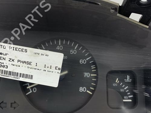 Instrument cluster CITROËN ZX (N2) 1.1 | BP23703848C47 