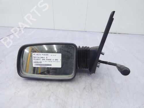 Used Left mirror PEUGEOT 205 II (20A/C) 1.7 Diesel (60 hp) 23690099