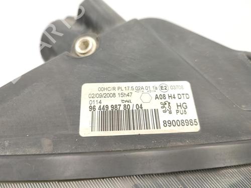 Right headlight PEUGEOT 1007 (KM_) 1.6 HDi | BP23705334C29 