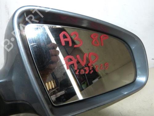 Right mirror AUDI A3 (8L1) 1.9 TDI | BP23675181C27 