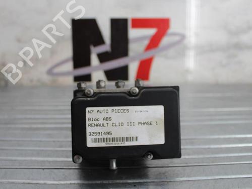 Used ABS pump RENAULT CLIO III (BR0/1, CR0/1) 1.5 dCi (BR17, CR17) (86 hp) 23689591
