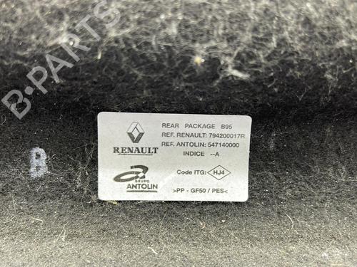 Rear parcel shelf RENAULT MEGANE III Hatchback (BZ0/1_, B3_) 1.5 dCi (BZ0C) | BP23693673C85 - Image 5