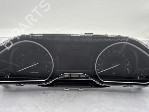 Used Instrument cluster PEUGEOT 208 I (CA_, CC_) 1.2 VTI 82 (82 hp) 23761435