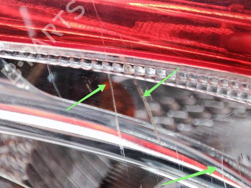 Left taillight PEUGEOT 208 I (CA_, CC_) 1.6 HDi | BP23750628C34 