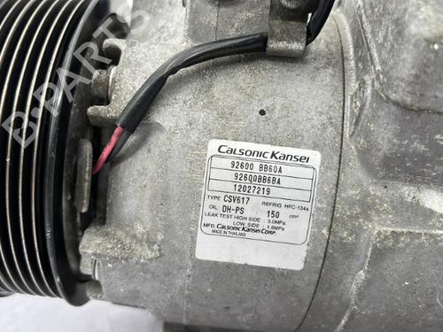 AC compressor NISSAN QASHQAI / QASHQAI +2 I (J10, NJ10, JJ10E) 1.6 dCi | BP23758051M34 