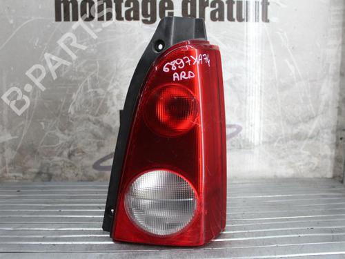 Used Right taillight OPEL AGILA (A) (H00) 1.0 12V (F68) (58 hp) 23688064