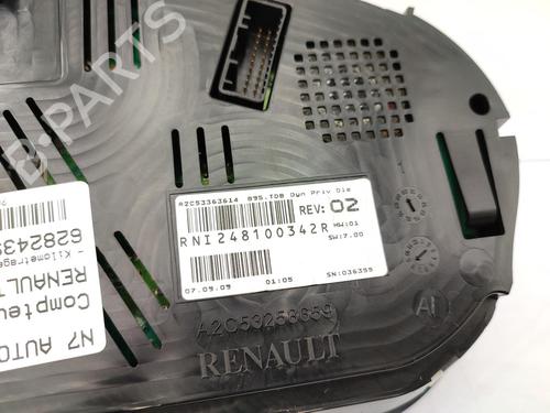 Instrument cluster RENAULT MEGANE III Hatchback (BZ0/1_, B3_) 1.5 dCi | BP23708992C47 