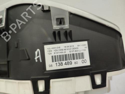 Instrument cluster PEUGEOT 208 I (CA_, CC_) 1.6 HDi / BlueHDi 75 | BP23722263C47 