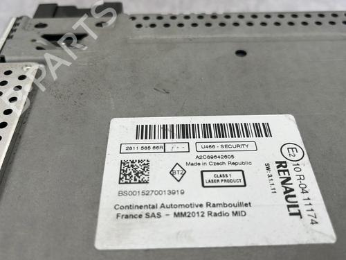 Radio RENAULT MEGANE III Hatchback (BZ0/1_, B3_) 1.5 dCi (BZ09, BZ0D, BZ1W, BZ29, BZ14) | BP30679416E6