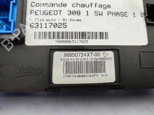 Climate control PEUGEOT 308 SW I (4E_, 4H_) 1.6 HDi | BP23709604I5 